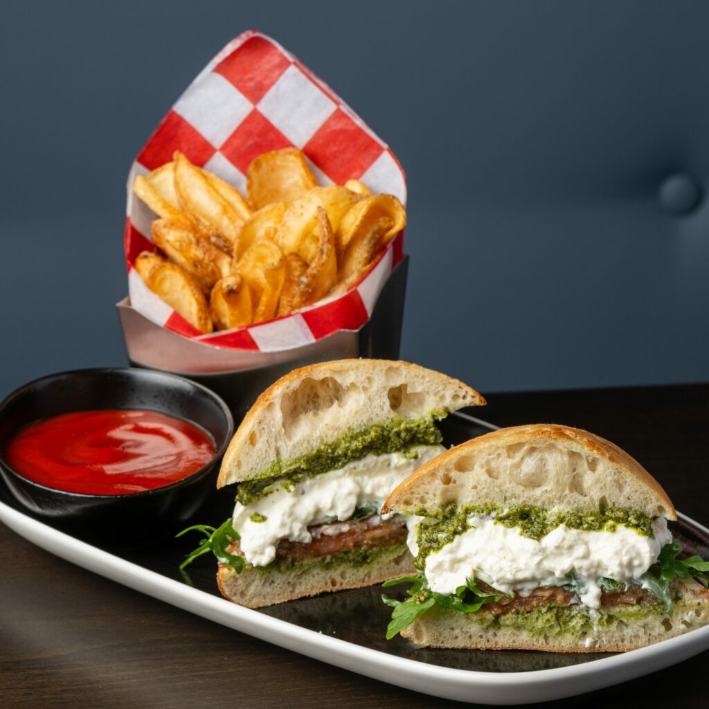 Burrata Caprese Sandwich