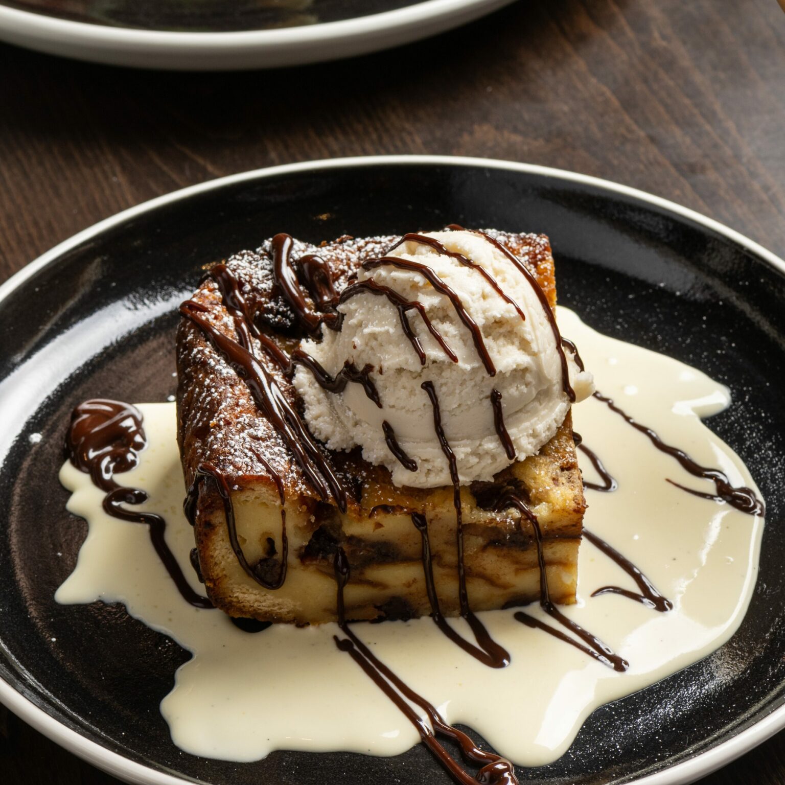 Chocolate Chip Bread Pudding