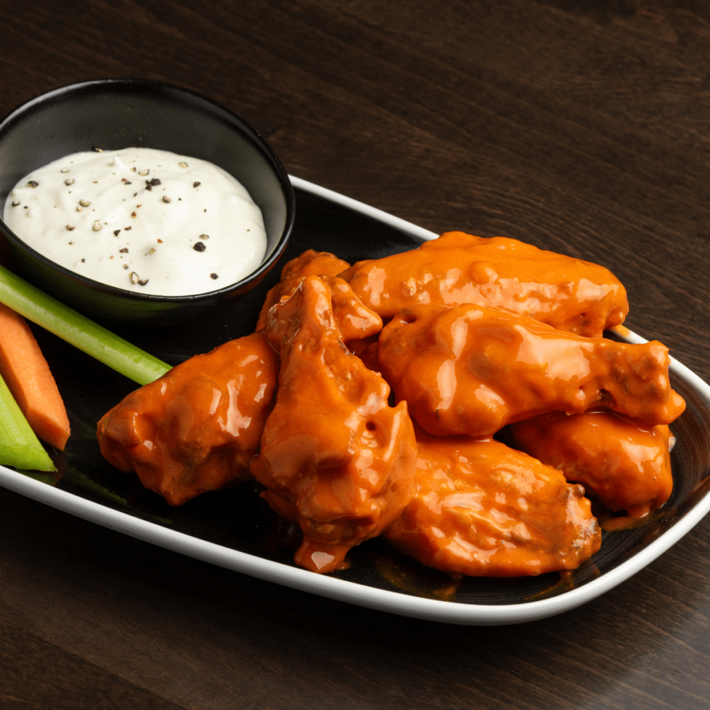 Twice-Cooked Buffalo Wings
