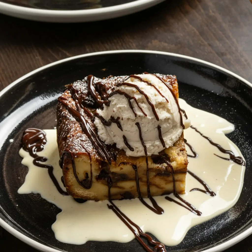 Chocolate Chip Bread Pudding
